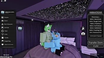Preview 1 of Gate Porn - Roblox Furro Gay chupando la punta de su pene...( SNO / MX RLN )