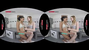Preview 2 of Xxxvidius - RealityLovers VR - Young Lesbian Virgins