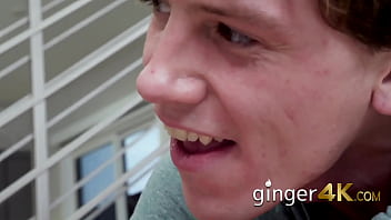 Preview 1 of Girlbathxvideo - Horny redhead stepsis seduces her stepbrother into banging her fire crotch
