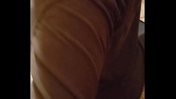 Preview 1 of Anal Mom Crave Young Stud - Routine creampie when she pulls down her panties