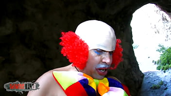 Preview 2 of Offife Xxx - Innocent young Charlotte b. anal fucking by a crazy clown