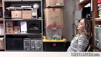 Preview 2 of Irani Hd Sexvideos - Loss Prevention Officer Fucks Blonde Rebellious Teen Thief