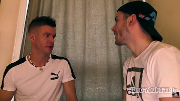 Preview 2 of Full Touched - Sorry faced Cute Boy DP by 2x HUNG n Thick HOT UK lads REPEATEDLY n Rammed Hard with cum-soaked fingers