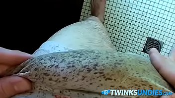 Preview 4 of Kayatan Cebu 2013 - Twinkie wanks and washes his dirty undies in the shower