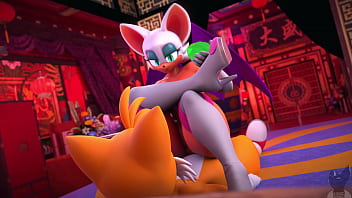 Preview 1 of Alexa Grece Xxx - rouge dominando a tails por la esmeralda del caos (suscribete)