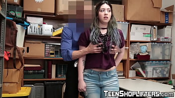 Preview 2 of Father And Dautar Sex - Cock devouring shoplifter Amilia Onyx likes her punishment