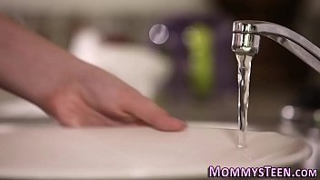 Preview 1 of One Youing Girl And Six Main Sex - Horny stepdaughters rub