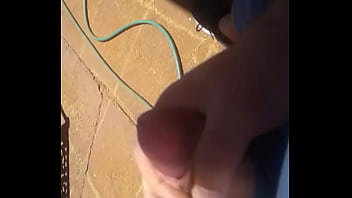 Preview 3 of Prazzrers - Afrikaans masterbating in garden