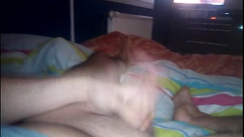 Preview 3 of Blonde In Heels Gets Pummeled - Boy masturbates