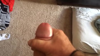 Preview 4 of Sistar Brathar Sexi Com - Stroking Cumshot mushroom thick straight