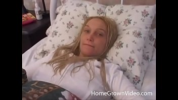 Preview 1 of Ella Butt Crush - Watching my blonde girlfriend finger her shaved pussy