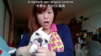 Preview 4 of Sex With A Young Beauty - Masako Macaron Escort Japan-Italia canta come troia