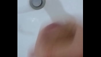 Preview 1 of Wild Wife Get Surprise Dildo - Playing with my cock and cum