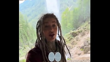 Preview 1 of Thetop 1 - I&rsquo_m behind a waterfall,  something I&rsquo_ve never experienced before ?Have you ever stood behind a waterfall?#Water...