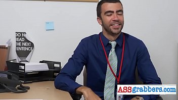 Preview 2 of Boy Xxx With Big Boobs Mom - Gay boy with tattoos riding black doctor