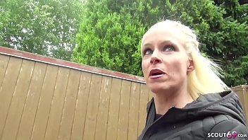 Preview 1 of Husband Porn Bigboos - GERMAN SCOUT - GEILE MILF SOPHIE BEI SPONTAN CASTING IN IHREM BUERO GEFICKT