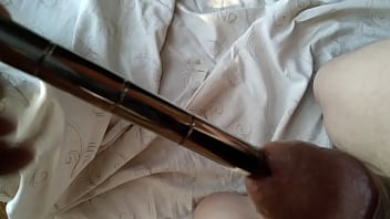 Preview 3 of Tranny Creampie 4k Bbc - Extreme urethral fuck big piss hole