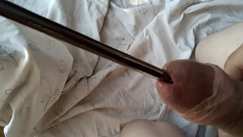 Preview 1 of Tranny Creampie 4k Bbc - Extreme urethral fuck big piss hole