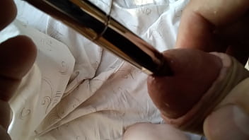 Preview 4 of Tranny Creampie 4k Bbc - Extreme urethral fuck big piss hole