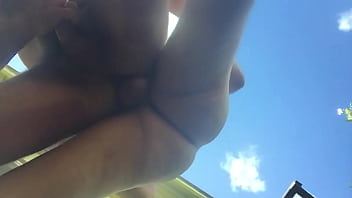 Preview 4 of Black Com Beeg - Raw fucking outdoors