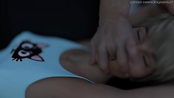 Preview 1 of Monster Fuckwoman Fucking Bed - Mulata tesusa levando leitada
