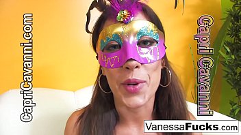 Preview 1 of Vids Pornbl - Vanessa Cage gets to have some naughty fun with hot busty Capri Cavanni