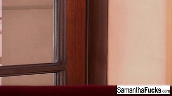 Preview 1 of Very Huge Asses Cum Compilation - Samantha Saint Fingers Her Tight Wet Pussy