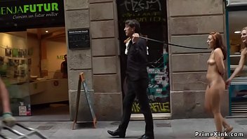 Preview 2 of Classic Lucky Teacher2 - Naked Spanish slave d. in street