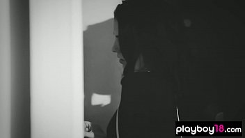 Preview 1 of Kahal Sex - Skinny european natural beauty fingering her pussy