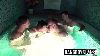 Preview 3 of Big Big Dudh - Old homosexual receives blowjobs from young backdoor bandits