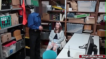 Preview 1 of Www Saan Xxx - Hot babe fucked by officer for stealing