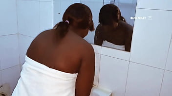 Preview 1 of Finally Fucking My Mom - Secret Encounters: Boss&#039_s Wife in the bathroom
