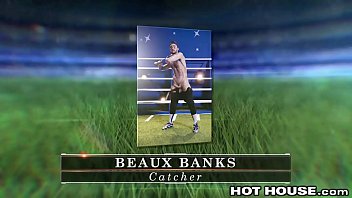 Preview 1 of Japanese All Xxxx Video - HotHouse Big Dick Muscle Hunk Group Sex With 3 Baseball Players