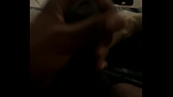 Preview 3 of Xxxxx Sec 3g - Stroking My Black Cock