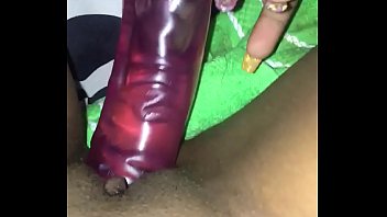 Preview 1 of Saraku - HOT EBONY DILDOING HER WET PUSSY UNTILL SHE CUMS AND SQUIRTS
