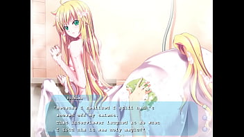 Preview 3 of Jordi El Nino Pollo With Girls - Princess X fan Disc ep21 - Washing the horsewomen