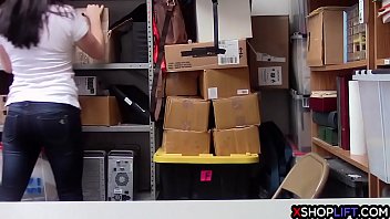Preview 1 of India Xxx Xesi Video - Hot Curvy teen got punished for lying a security guard
