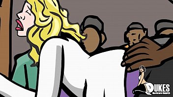 Preview 1 of 4 8teen Com - blonde milf fucked by immigrants in public