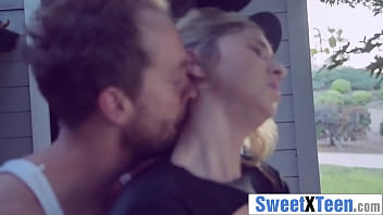 Preview 1 of Sanleony Xxx - Horny Trick-or-Treating Teen Gets Big Cock as a Treat - Tysen Rich