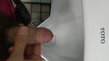 Preview 2 of Captain Stabbin Leea - cumshot in toilet