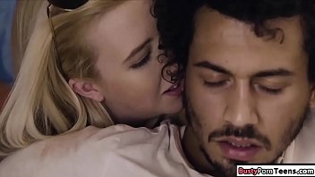 Preview 2 of Gay Bbc Gangbang - Blonde Chick sucks strangers lack cock