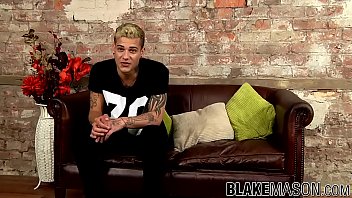 Preview 1 of Openload Amateur - Young jock Mickey Taylor shows off tattoos before wanking