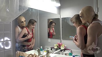 Preview 1 of Sasha Grye - Tricky StepSon Tricks his StepMom for Halloween Sex and giant creampie - ft. The Cock Ninja and @SmartyKat314
