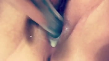 Preview 4 of Sex Holanda - Whore wife gets creamy with toy