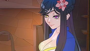 Preview 1 of Oral Chudai - Mina and Aedan&#039_s Lunchtime - Uncensored Hentai
