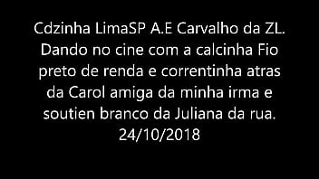Preview 1 of Porno Moms Xxx Full - Cdzinha LimaSp Dando com a calcinha fio preta renda e corrente de stras atras da Carol amiga da minha irma 24102018