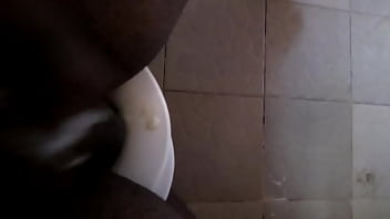 Preview 4 of Ao Creampie Black - Black Dick Solo