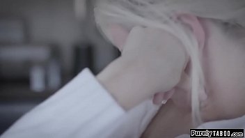 Preview 1 of Veronica Avluv Strapon Guy - Shy 18yo teen  gives a bj and is fucked by her fosterparents