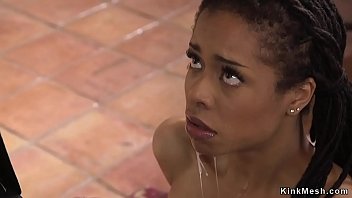 Preview 1 of Quetta Gay - Long legged ebony teen bdsm anal fuck