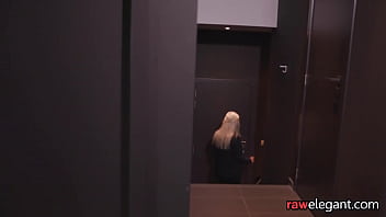 Preview 1 of Girl 18 Having Sex - Busty milf spitroasted and pounded